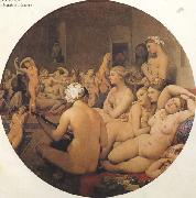 Jean Auguste Dominique Ingres The eTukish Bath (mk45) oil